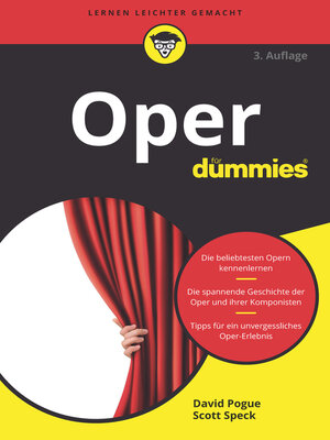 cover image of Oper für Dummies